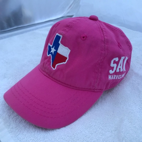 Outdoor Cap for SAN Marvelous Texas Women's Adjustable Pink Baseball Cap - Picture 11 of 13